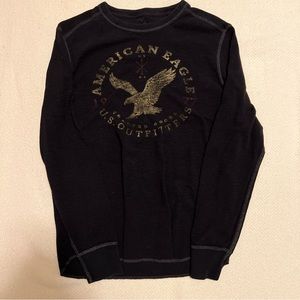Black American Eagle Shirt